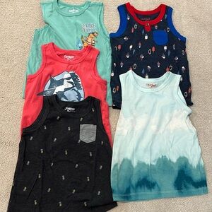 Bundle of 5 tank tops in size 3T